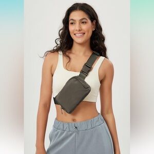 Dark Gray Belt Bag